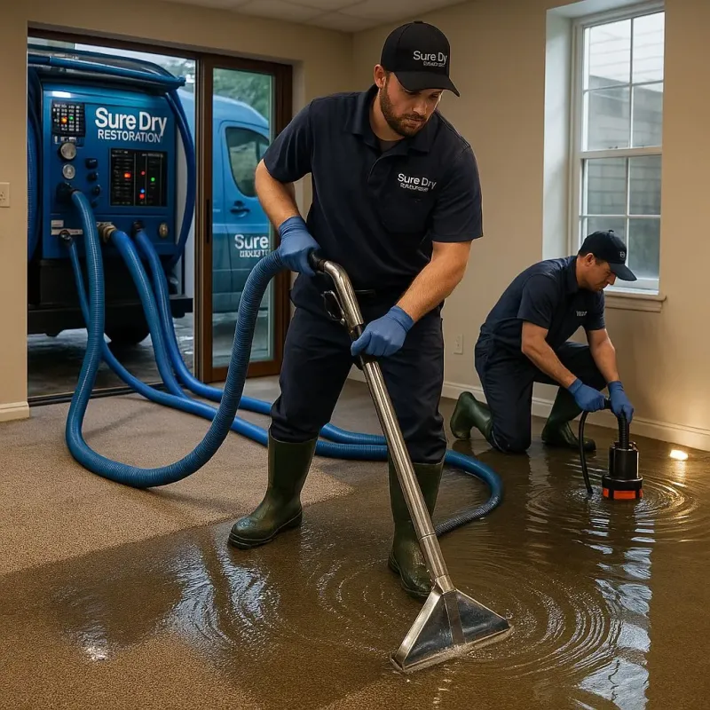 Water Extraction and Removal process in Westhampton, MA